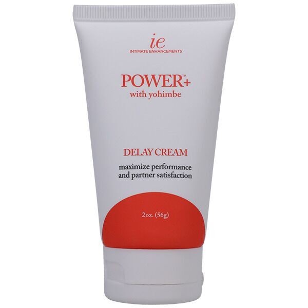 Потужний крем-пролонгатор Doc Johnson Power+with Yohimbe Delay Cream, екстракт Йохимбе, 56 г - зображення 1