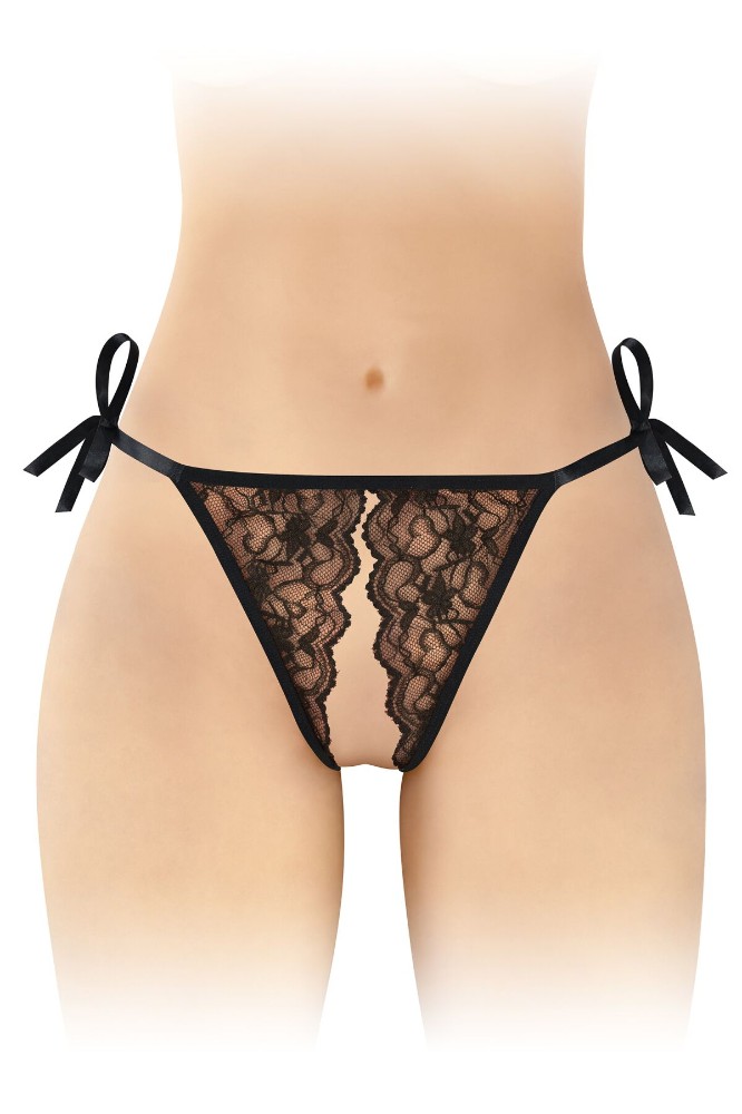 Трусики з доступом Fashion Secret STELLA Black - зображення 1