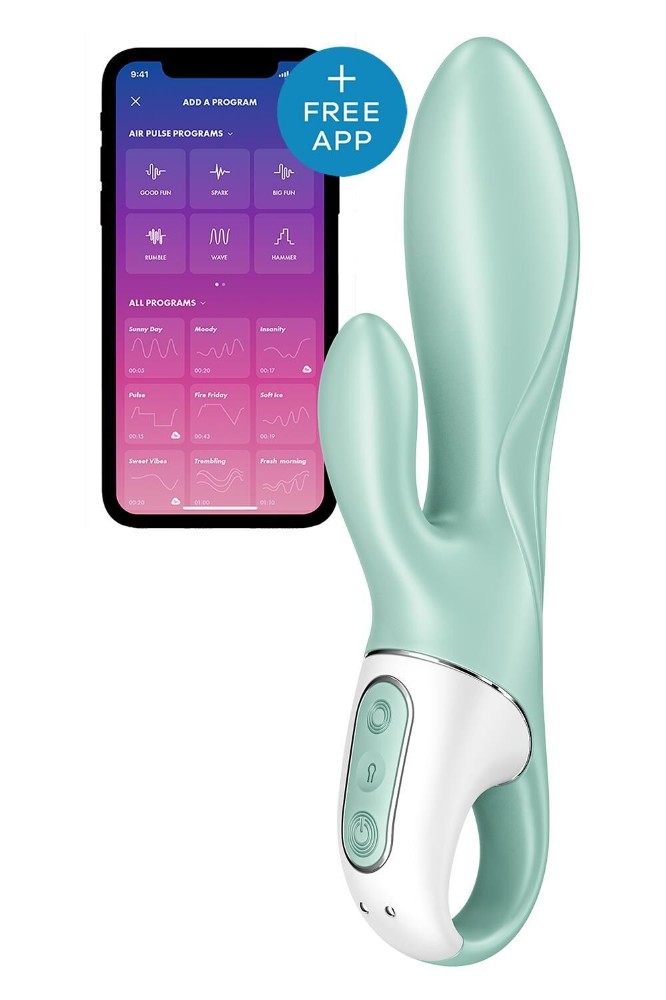 Смарт вібратор-кролик Satisfyer Air Pump Bunny 5+ (м'яте паковання!!!) - зображення 1