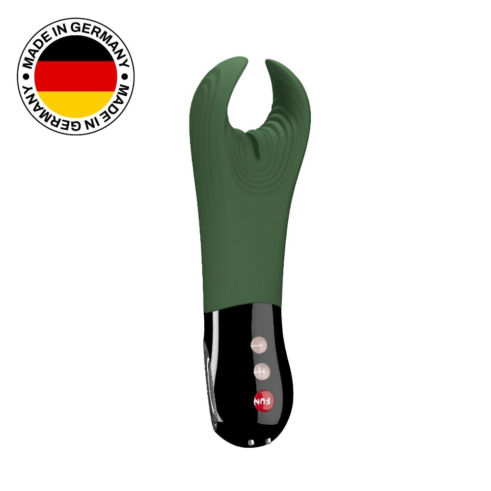 Вібратор для пеніса Fun Factory MANTA moss green/black (м'яте паковання!!!) - зображення 1