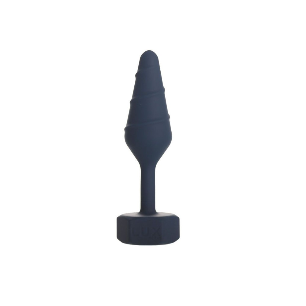 Анальна пробка Lux Active Twist Plug Small Blue (м'яте паковання!!!) - зображення 1