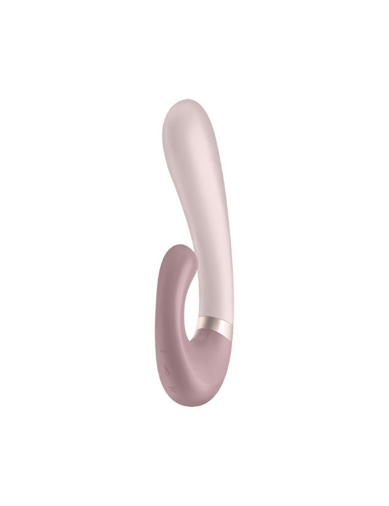 Смарт вібратор-кролик із підігрівом Satisfyer Heat Wave Mauve (м'яте паковання!!!) - зображення 1