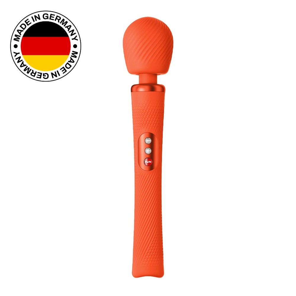Вібромасажер Fun Factory VIM Vibrating Wand sunrise orange (м'яте паковання!!!) - зображення 1