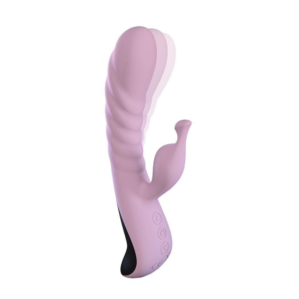 Вібратор Adrien Lastic Mini Trigger з масажними рухами стовбура - зображення 1
