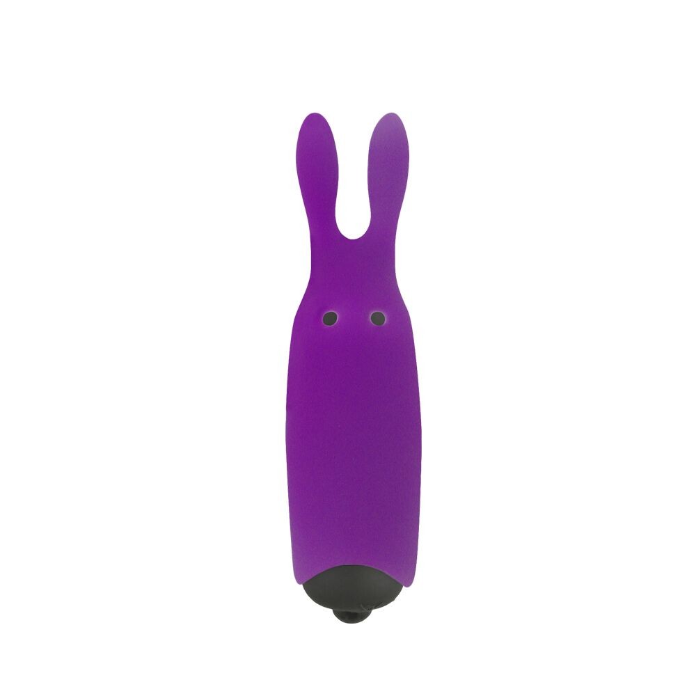 Віброкуля Adrien Lastic Pocket Vibe Rabbit Purple зі стимулювальними вушками - зображення 1