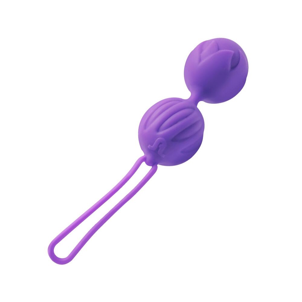 Вагінальні кульки Adrien Lastic Geisha Lastic Balls Mini Violet (S), діаметр 3,4 см, маcа 85 г - зображення 1