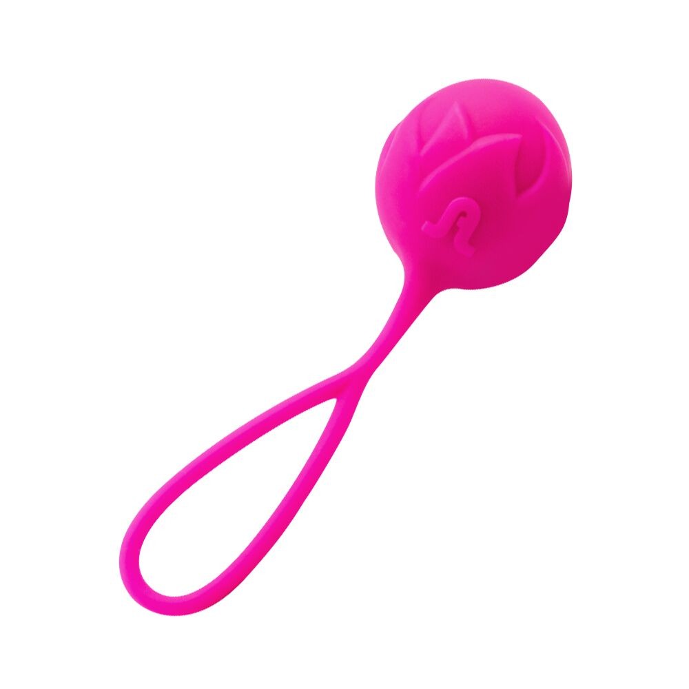 Вагінальні кульки Adrien Lastic Geisha Lastic Balls Mía Magenta (L), діаметр 4 см, маса 42 г - зображення 1