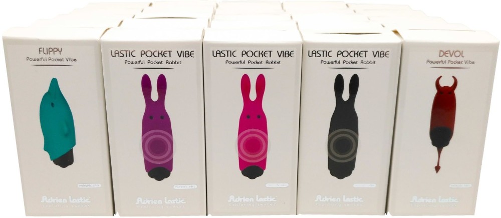 Набір вібраторів Adrien Lastic Pocket Vibe (25 штук) - зображення 1