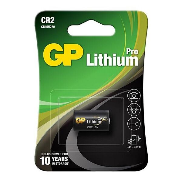 Батарейка GP Lithium Pro CR2 - зображення 1
