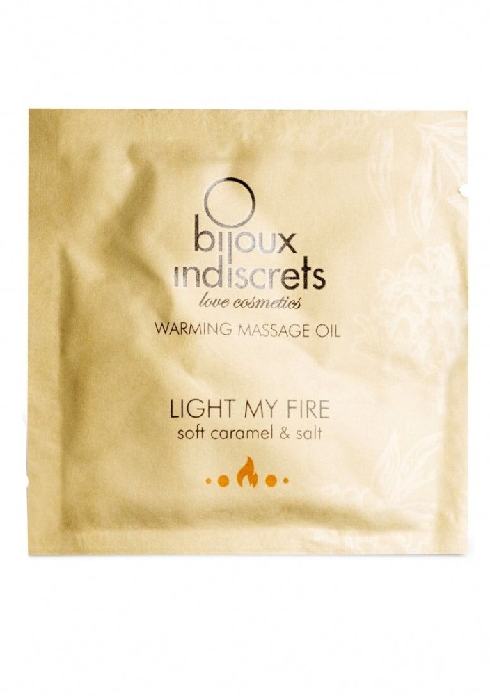 Пробник Bijoux Indiscrets Sachette Light My Fire – Caramel&Sea salt (2 мл) - зображення 1