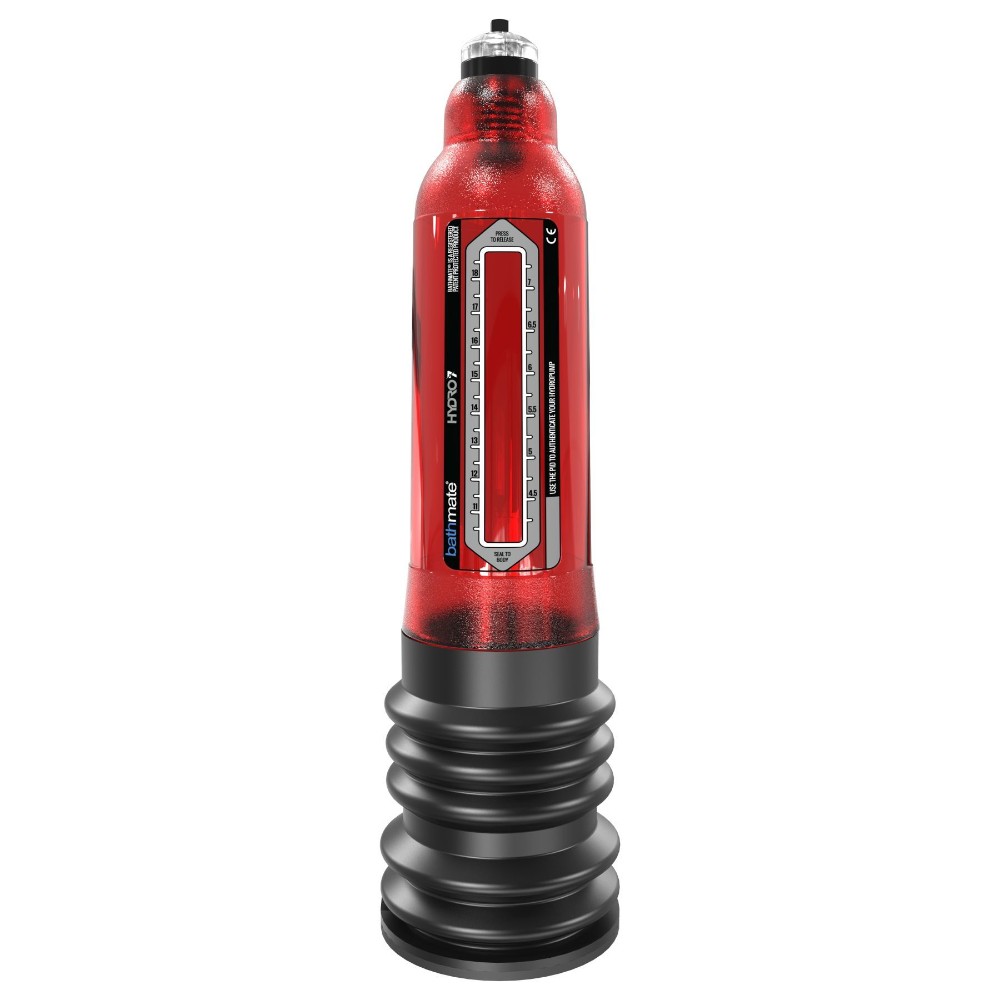 Гідропомпа Bathmate Hydro 7 Red, для члена довжиною від 12,5 до 18 см, діаметр до 5 см - зображення 1