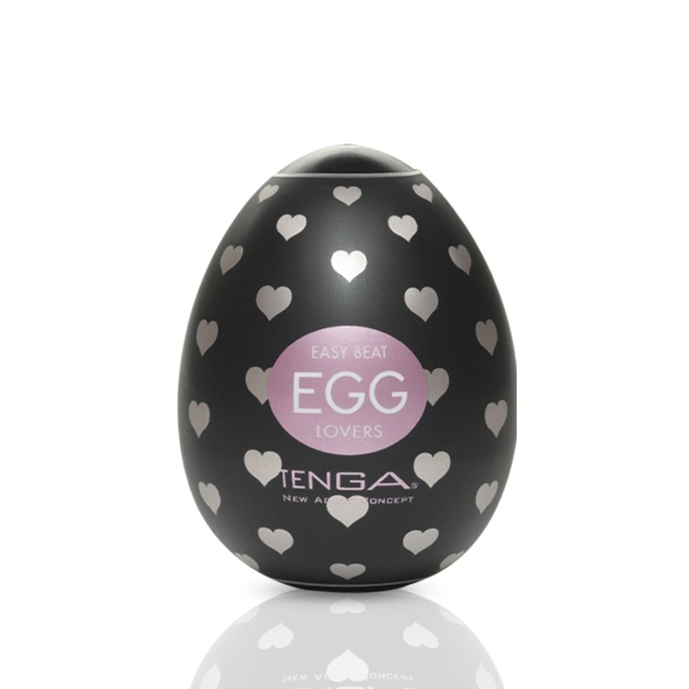 Мастурбатор-яйце Tenga Egg Lovers (сердечки) - зображення 1