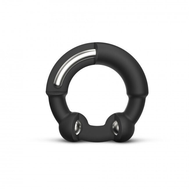 Ерекційне кільце з металевими вставками Dorcel STRONGER RING - зображення 1