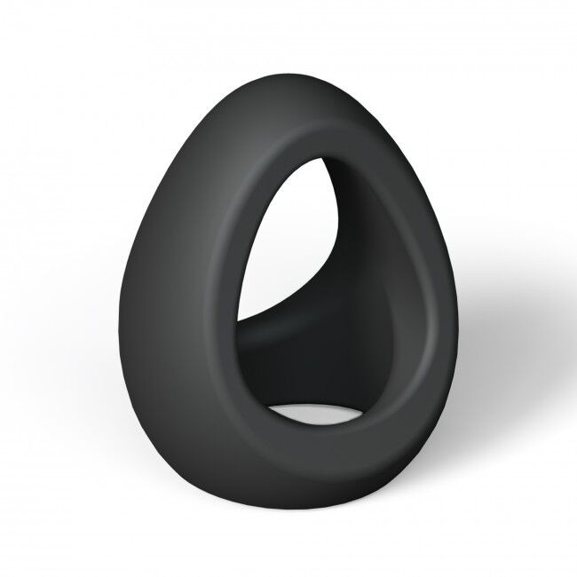 Ерекційне кільце подвійне Love To Love FLUX RING - BLACK ONYX - зображення 1