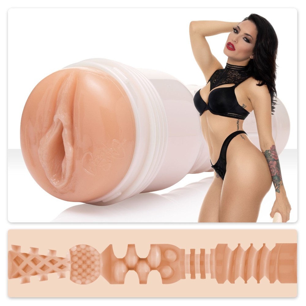 Мастурбатор Fleshlight Girls: Kissa Sins - Insatiable, зі зліпка вагіни, дуже ніжний - зображення 1