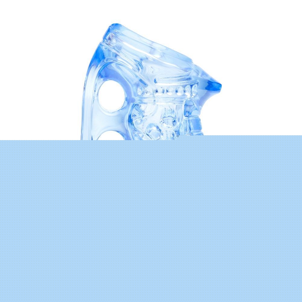 Мастурбатор Fleshlight Fleshskins Grip Blue Ice, надійна фіксація на руці, відмінно для пар та мінета - зображення 1