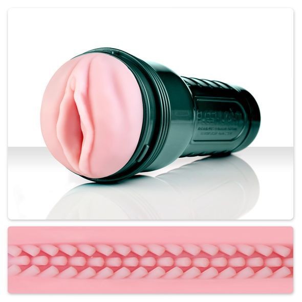Мастурбатор з вібрацією Fleshlight Vibro Pink Lady Touch, три віброкулі, стимулювальний рельєф - зображення 1