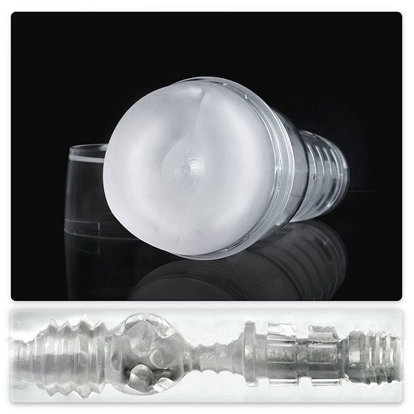 Мастурбатор попа Fleshlight Ice Butt Crystal полупрозорий корпус - зображення 1