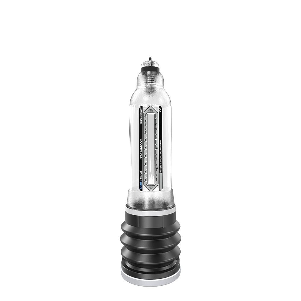 Гідропомпа Bathmate Hydromax 7 Clear, для члена довжиною від 12,5 до 18 см, діаметр до 5 см - зображення 1