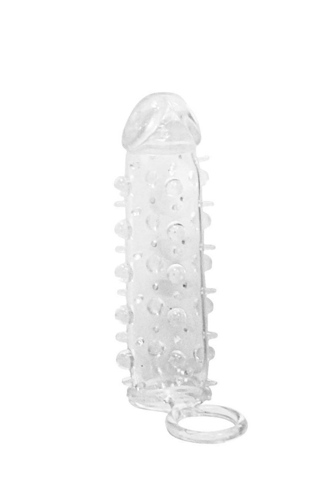 Насадка на член Dorcel Mr. Orgasm з кільцем для мошонки, ультрастимулювальний рельєф - зображення 1