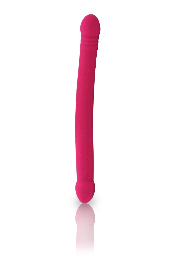 Фалоімітатор двосторонній Dorcel Real Double Do Magenta, діаметр 4 см, довжина 42 см - зображення 1