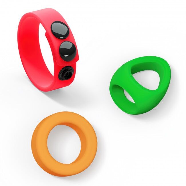 Набір яскравих ерекційних кілець Love to Love NEON RING KIT - зображення 1