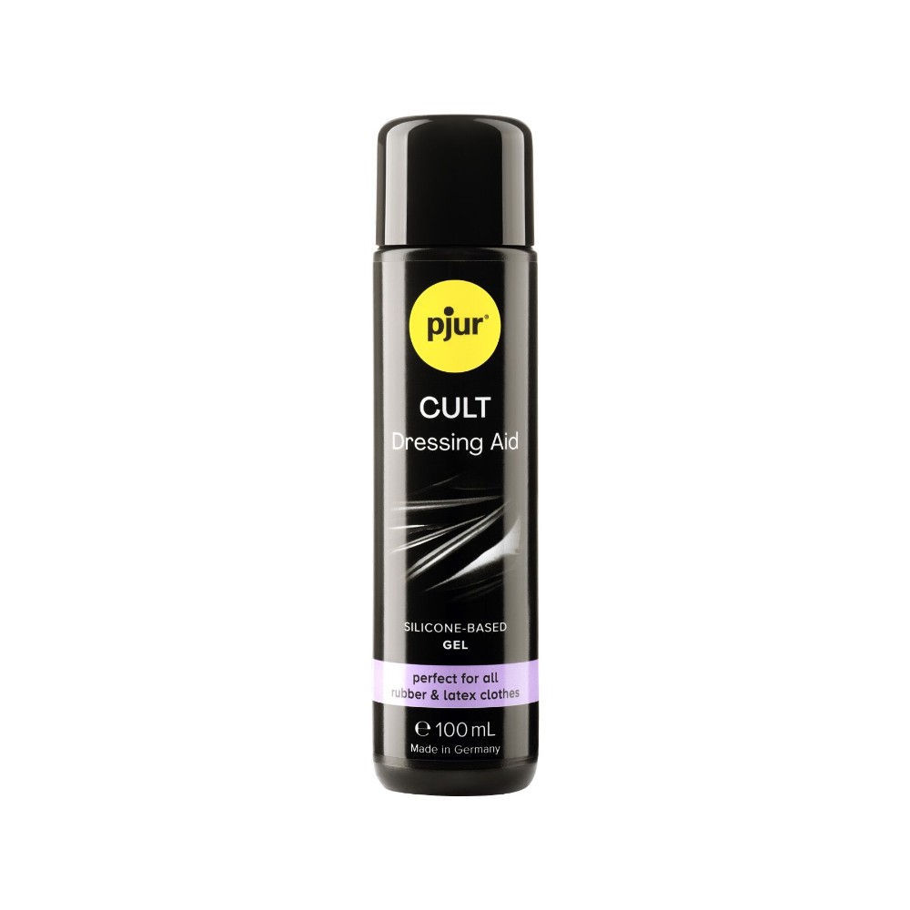 Змазка для латексу та гуми pjur Cult Dressing Aid 100 мл, для полегшення надягання фетиш-вбрання - зображення 1