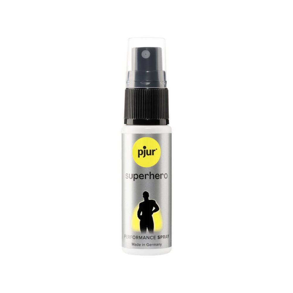 Спрей-пролонгатор pjur Superhero Performance Spray 20 мл, всотується в шкіру, природні компоненти - зображення 1