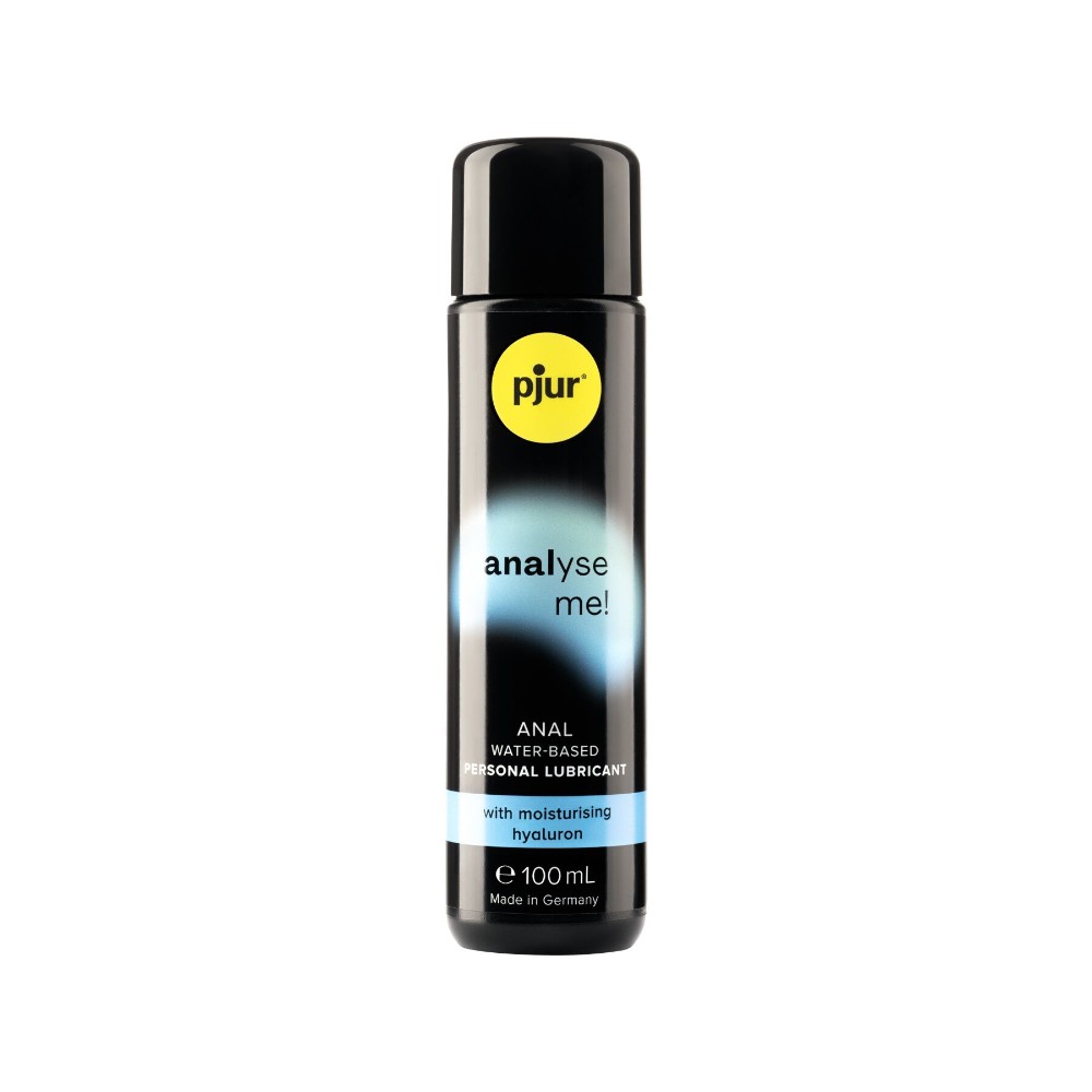 Анальний лубрикант pjur analyse me! Moisturising 100 мл, на водній основі, з гіалуроном - зображення 1