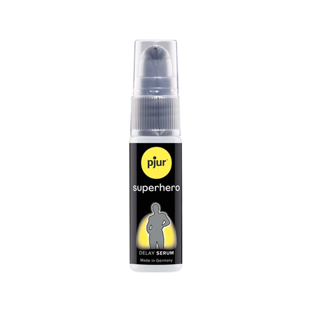 Сироватка-пролонгатор pjur Superhero Delay Serum 20 мл, створює ефект плівки, без оніміння - зображення 1