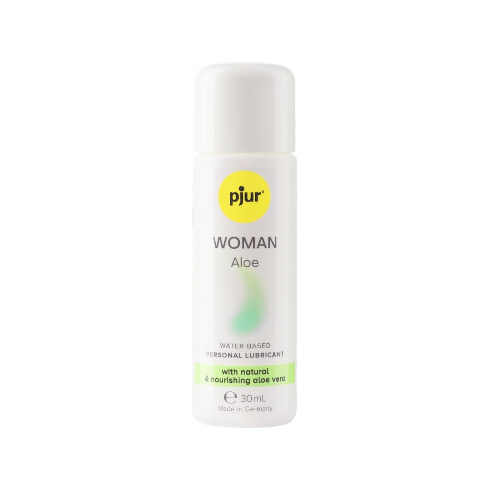 Лубрикант на водній основі pjur Woman Aloe 30 мл, з екстрактом алое, зволожувальний, без парабенів - зображення 1