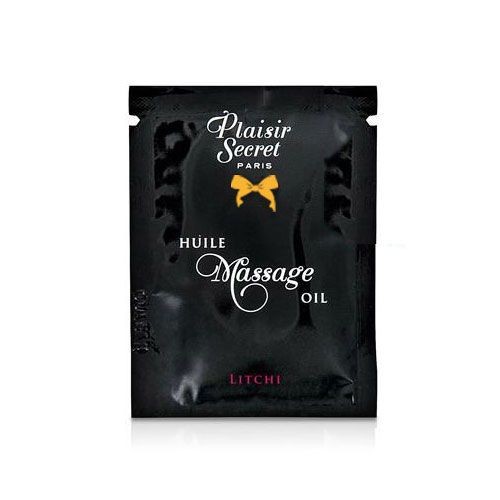 Пробник масажної олії Plaisirs Secrets Litchi (3 мл) - зображення 1