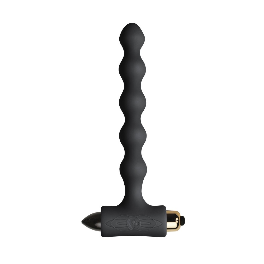 Анальний вібратор Rocks Off Petite Sensations — Pearls Black - зображення 1
