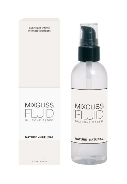 Лубрикант на силіконовій основі MixGliss FLUID NATURE (100 мл) без запаху - зображення 1