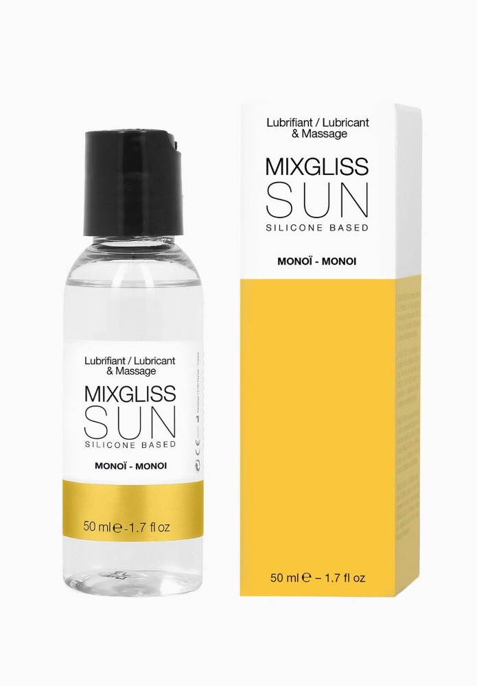Лубрикант на силиконовій основі MixGliss SUN MONOI (50 мл) з ароматом олії Маноі - зображення 1