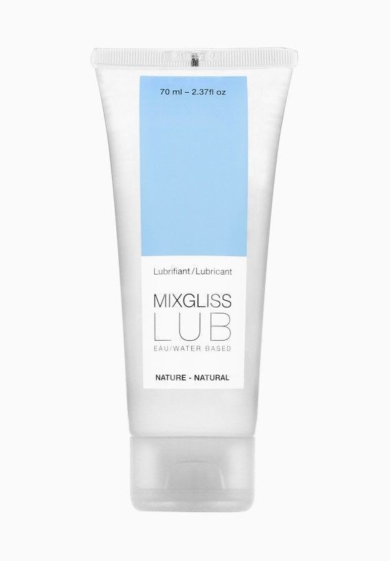 Лубрикант на водній основі MixGliss LUB NATURE (70 мл) з алантоїном і екстрактом алое - зображення 1