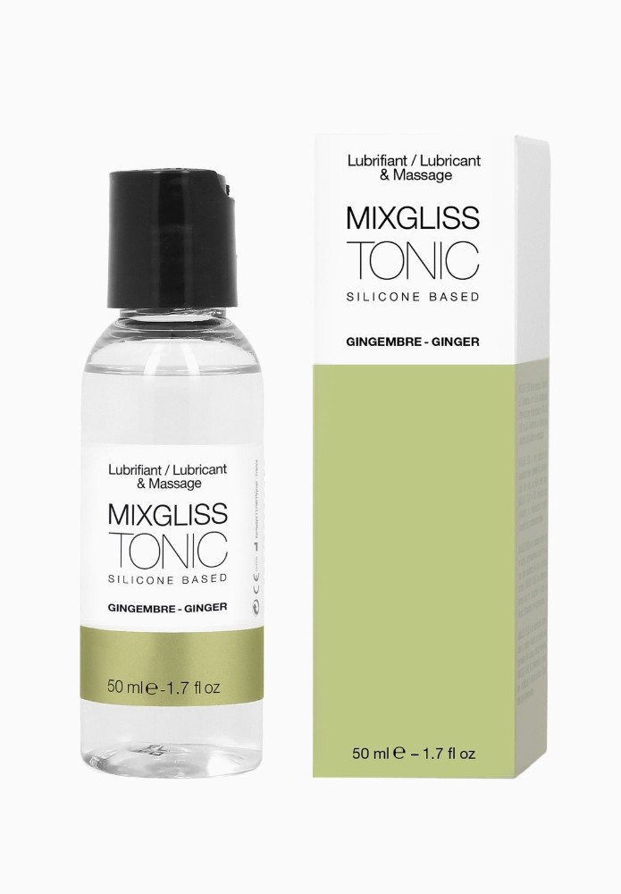 Лубрикант на силіконовій основі MixGliss TONIC - GINGEMBRE (50 мл) з ароматом імбиру - зображення 1