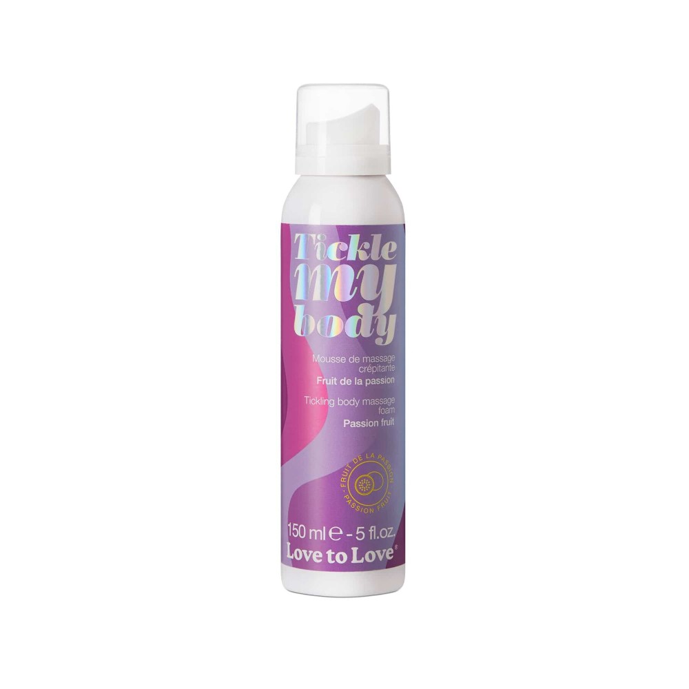 Масажна піна Love To Love TICKLE MY BODY Passion Fruit (150 мл) зволожувальна - зображення 1