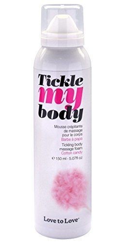 Масажна піна Love To Love TICKLE MY BODY Cotton candy (150 мл) зволожувальна - зображення 1
