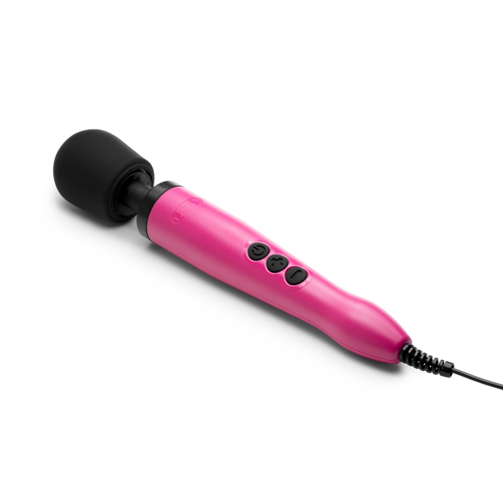 Вібромасажер DOXY Original Pink, дуже потужний, живлення 220В, пульсівні вібрації - зображення 1