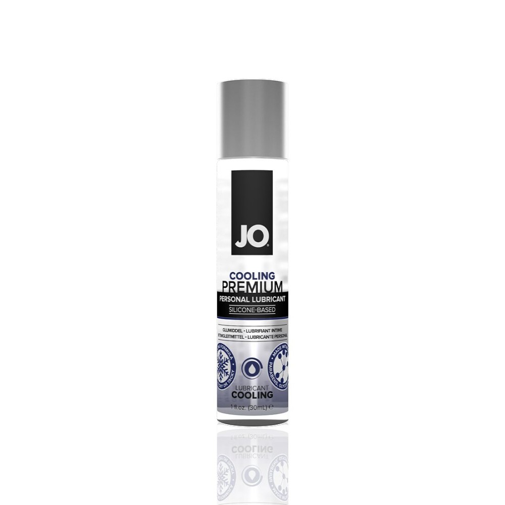 Охолоджувальний лубрикант на силіконовій основі JO PREMIUM — COOLING (30 мл) - зображення 1