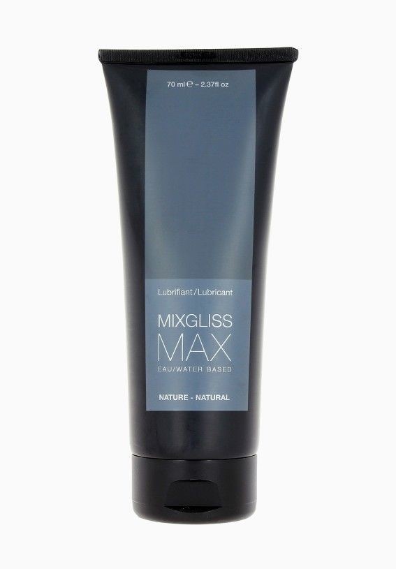 Анальний гель-змазка MixGliss MAX NATURE (70 мл) на водній основі з екстрактом алое - зображення 1