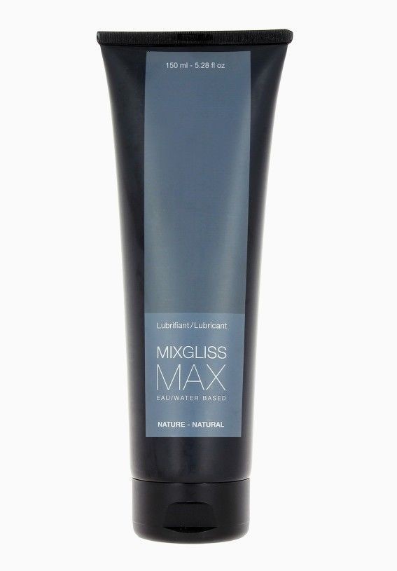 Анальний гель-змазка MixGliss MAX NATURE (150 мл) на водній основі з екстрактом алое - зображення 1