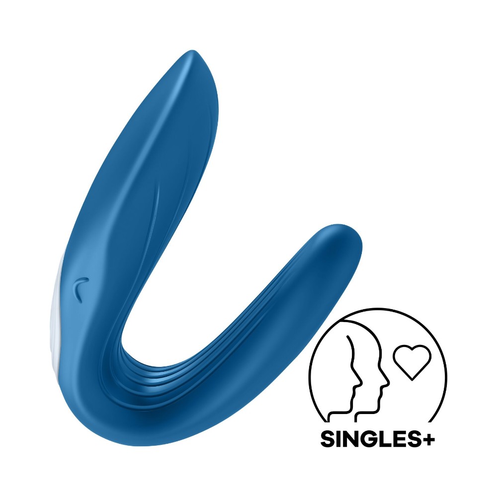 Вібратор для пар Satisfyer Double Whale з двома моторчиками - зображення 1