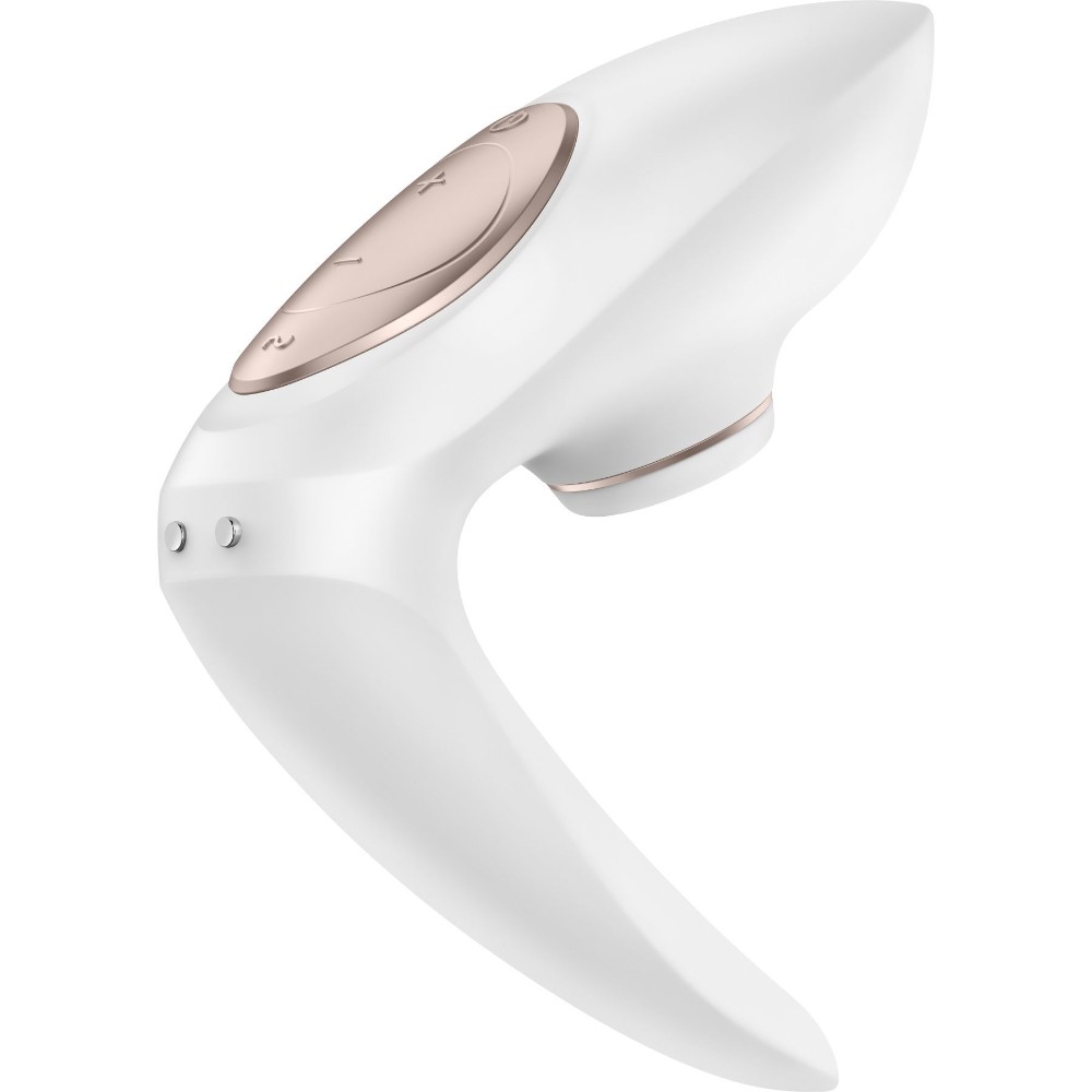 Вакуумний вібратор для пар Satisfyer Pro 4 Couples можна використовувати для сексу у парі - зображення 1