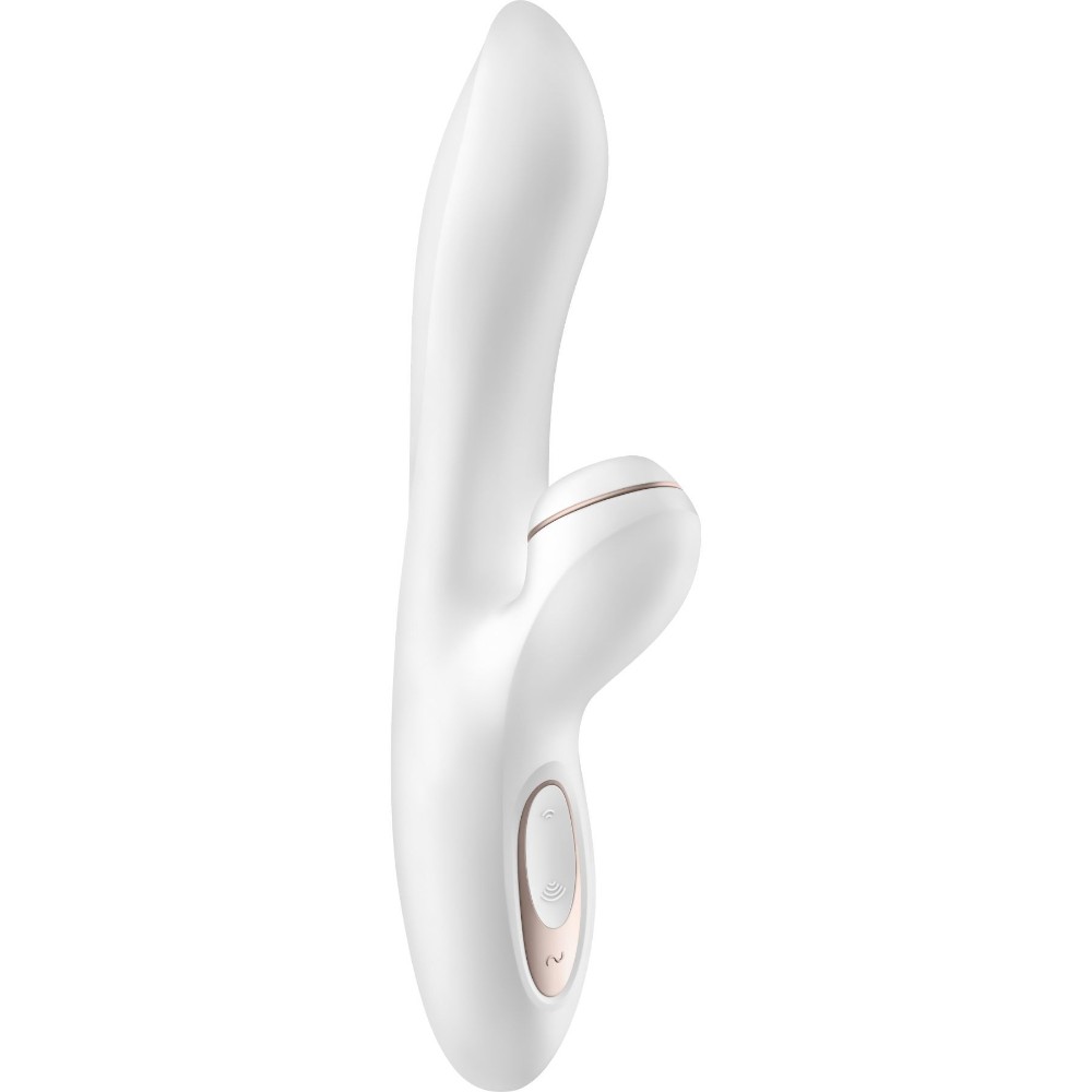 Вакуумний вібратор-кролик Satisfyer Pro Plus G-Spot Rabbit, перший кролик із вакуумом та вібрацією - зображення 1