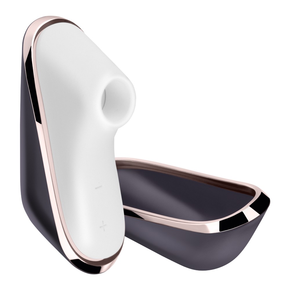 Вакуумний кліторальний стимулятор Satisfyer Traveler, корпус-чохол на магнітах - зображення 1