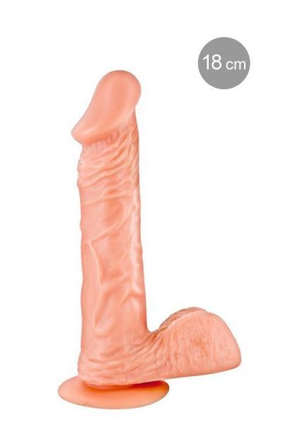 Фалоімітатор Real Body — Real Tony Flash, TPE, діаметр 3,5 см - зображення 1