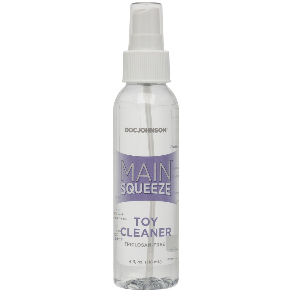 Очищувальний засіб для іграшок Doc Johnson Main Squeeze Toy Cleaner (118 мл) антибактеріальний - зображення 1