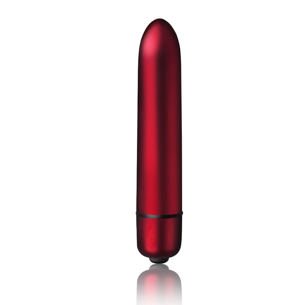 Віброкуля Rocks Off RO-90mm 10 Speed ​​Scarlet Velvet матова - зображення 1